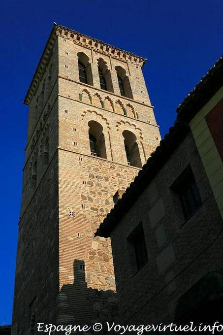 Toledo, torre do sino da Igreja Santo Tomé - Espanha