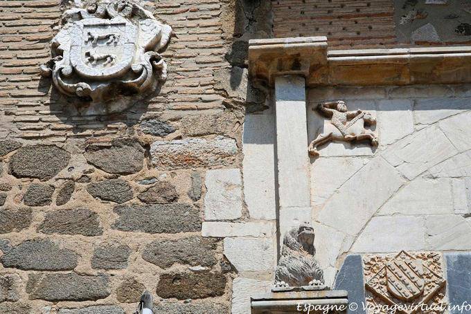 Toledo, Junta de Communidades, detalhes arquitetônicos - Espanha