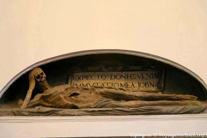Morte, Mosteiro de São João dos Reis de Toledo - Espanha