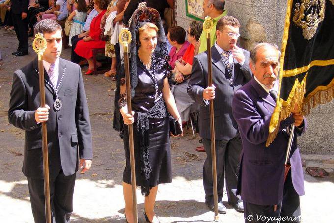 Procissão Singular para a procissão de Corpus Christi, Toledo - Espanha