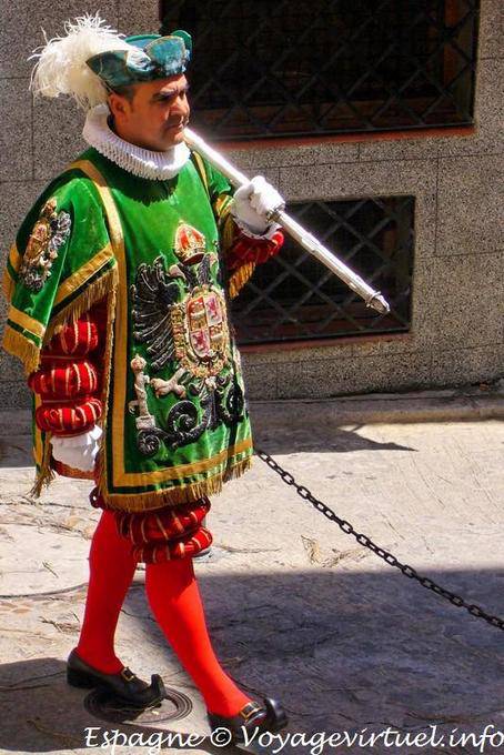 Trajes da época, Corpus Christi em Toledo - Espanha