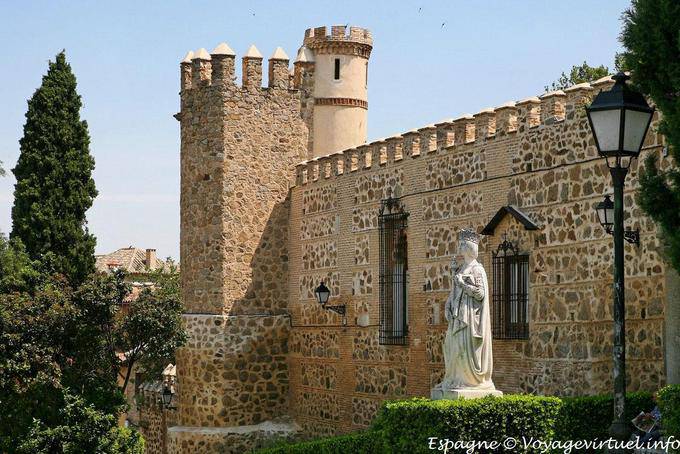 Parede e torre da Calle del Cambrón, Judiaria de Toledo - Espanha