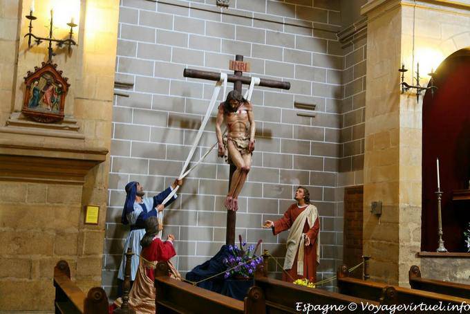 Úbeda, Cristo pendurado, San Isidoro - Espanha