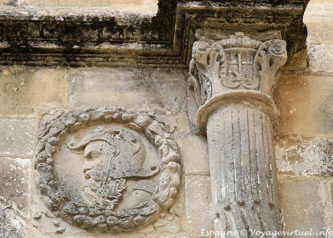 Úbeda, detalhe da Casa del Regidor, Luis Medina - Espanha