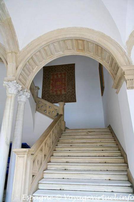 Úbeda, escadas para a Casa de Los Torres - Espanha