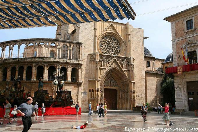 Valencia, Praça da Sé, Plaza de la Virgen - Espanha