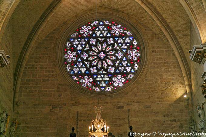 Valencia, catedral roseta - Espanha