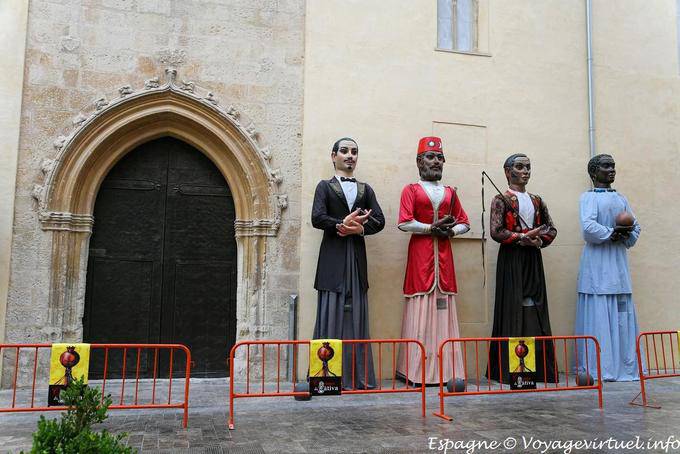 Preparação de corpus christi, Xativa - Espanha