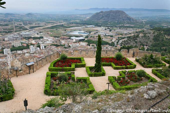 Tierras y las serras de terra seca Grossa, Xativa - Espanha