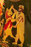 Lorca, Museo San Domingo Admata, o detalhe do bordado de um casaco, Espanha.