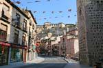 Toledo, Calle de Arrabal, Espanha.