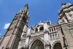 Catedral de Toledo, uma outra visão geral, Espanha.