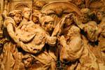 Catedral de Toledo, ornamentação de mármore, Espanha.