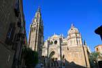 Catedral de Toledo, vista de Trinidad, Espanha.