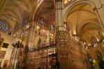 Catedral de Toledo, riqueza e luzes, Espanha.