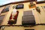 Toledo, decoração fachada, Espanha.