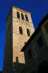 Toledo, torre do sino da Igreja Santo Tomé, Espanha.
