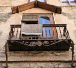 Toledo, varanda, Espanha.