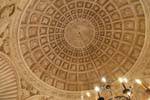 Decoração de interiores da cúpula, Monasterio San Juan de los Reyes, Toledo, Espanha.