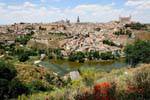 Panorama da cidade de Toledo, Espanha.