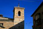 Torre sineira El Salvador, Toledo, Espanha.