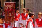Colegio de los Infantes, procissão em Toledo, Espanha.