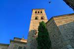Torre da igreja do convento de Santo Domingo el Antiguo, Toledo, Espanha.