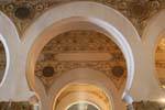 Decoração frisos geométricos, Sinagoga Santa Maria la Blanca, Toledo, Espanha.