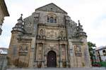 Úbeda, fachada da Sacra Capilla del Salvador, Espanha.