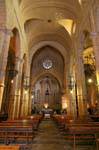 Úbeda, a nave da igreja de San Pablo, Espanha.