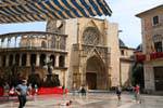 Valencia, Praça da Sé, Plaza de la Virgen, Espanha.