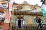Valencia, cores habitações, Espanha.