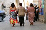 Valencia, ocupado em vestido de noite, Espanha.