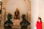 Valencia, da criança e da Virgin, Iglesia San Juan del Hospital, Espanha.