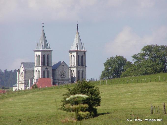 Igreja Boujailles, Franche-Comté, França