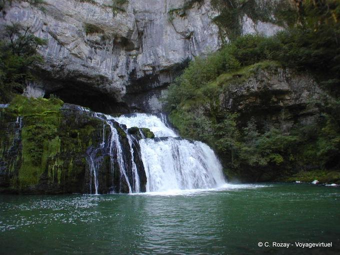 Fontes Lison, France-Comté, França