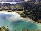 Grand Lake Maclu e lagoas - Jura Comtois, França.