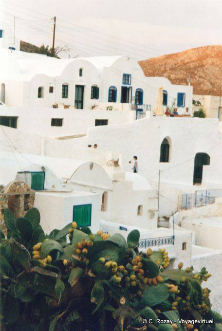 As casas brancas, ilha de Anafi - Grécia