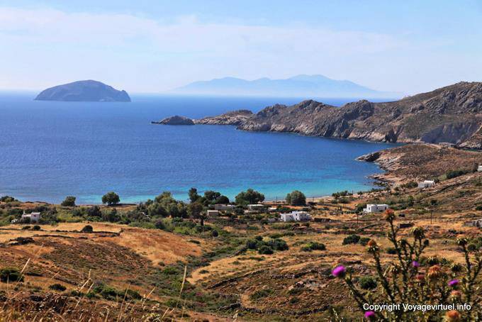 Serifos, Agios Ioannis Giannis panorama - Grécia