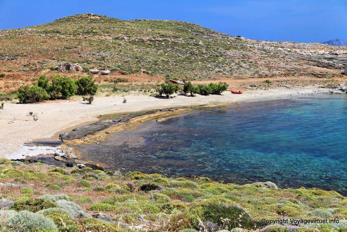 Serifos, praia Platis Gialos - Grécia