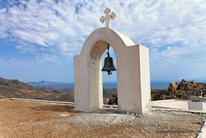 Serifos, White Tower, torre de igreja - Grécia