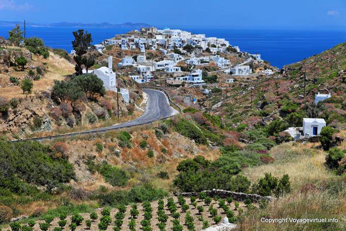 Sifnos, chegando a Kastro - Grécia