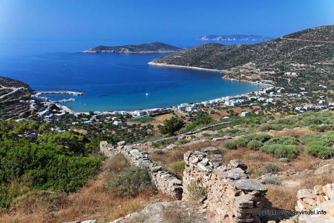 Sifnos, paisagem em direção Platis Gialos - Grécia