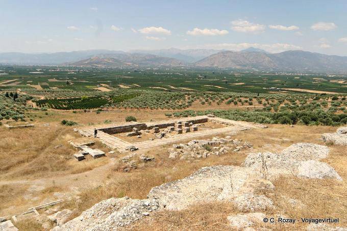 Panorama planície de Argolis, Ireo - Grécia