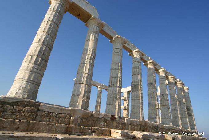 Colunas do Templo de Poseidon, Cape Sounion - Grécia