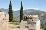 Reconstituição, Delphi, Grécia.