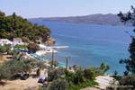 O alcance das microondas para Moni Zoodochou Pigis Kalavrias, Poros, Grécia.