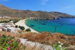 Serifos, Koutalas, praia Ganema, Grécia.