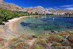 Serifos, Livadakia, vista panorâmica, Grécia.