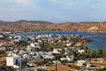 Serifos, Livadi, overview, Grécia.